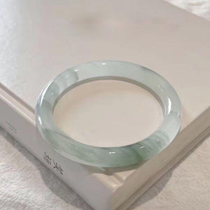 Jade Inspired Glass Bangle Set (2) – Lucky & Spiritual Jewelry image 5