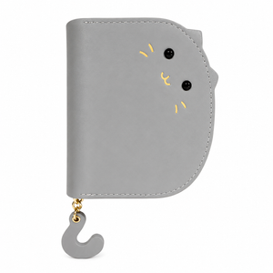 Cute Cat Zip Card Wallet with Coin Pocket – product image 1