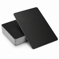 Blank Aluminium Metal Cards ATM Size 50 Pack for Laser Engraving (India only)