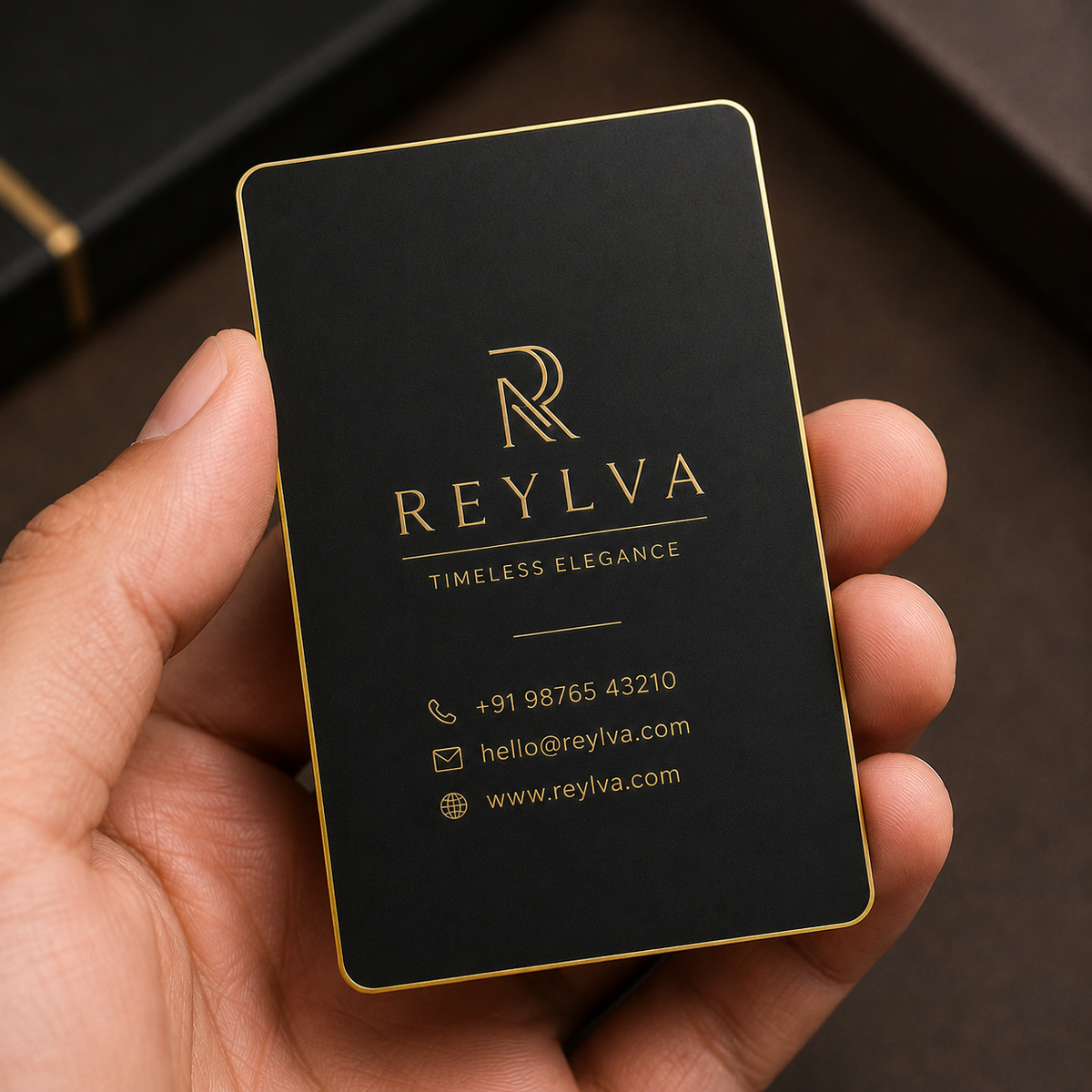 Blank Stainless Steel Metal Business Card for Laser Engraving (Pack of 5) (India only)