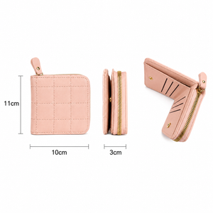 Compact Zip Wallet with Card Holder & Coin Pocket – product image 5