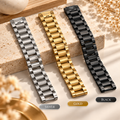 Stainless Steel Link Bracelet for Men & Women – 20cm