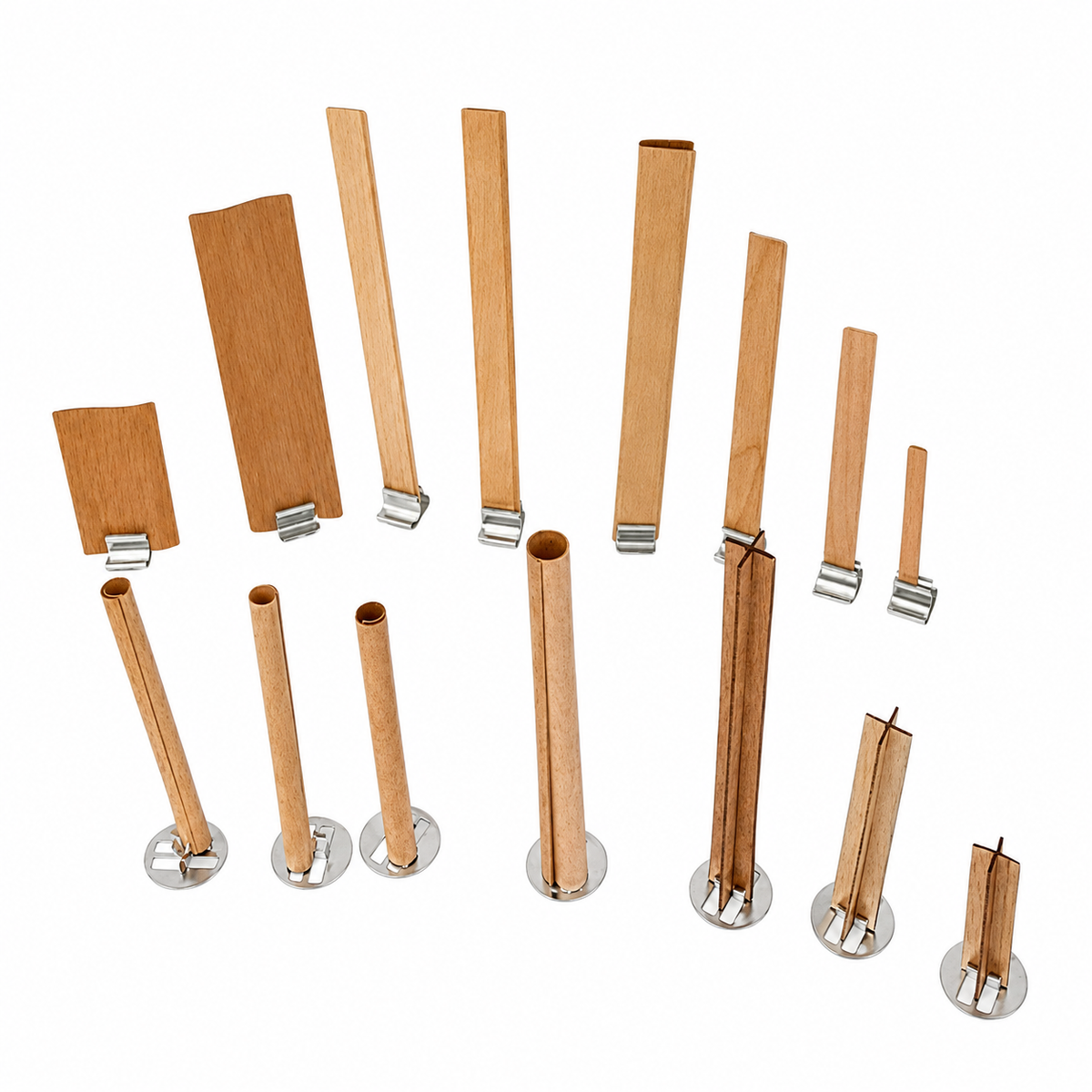 Wood Wicks for Candle Making Crackling Wooden Wicks – product image 1
