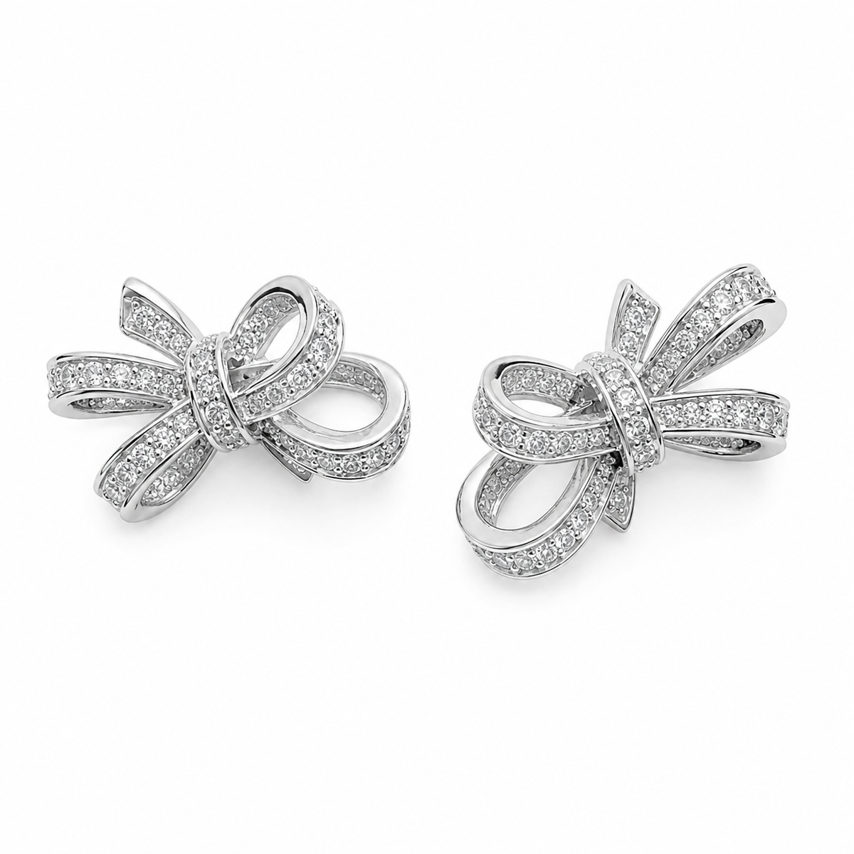 REYLVA Crystal Stud Earrings for Women – product image 5