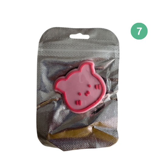 Cute Animal-Themed Phone Grips – Phone Popsocket Cartoon Style - Design 7 image